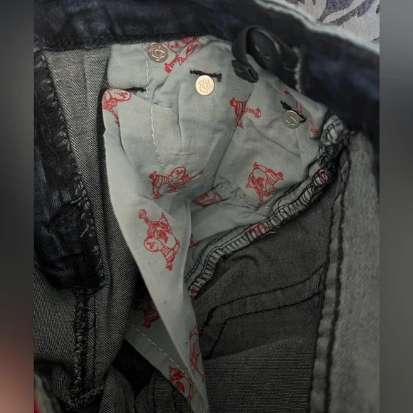 True Religion Girls Halle stretch denim mid rise super skinny jeans NWT - Picture 9 of 11